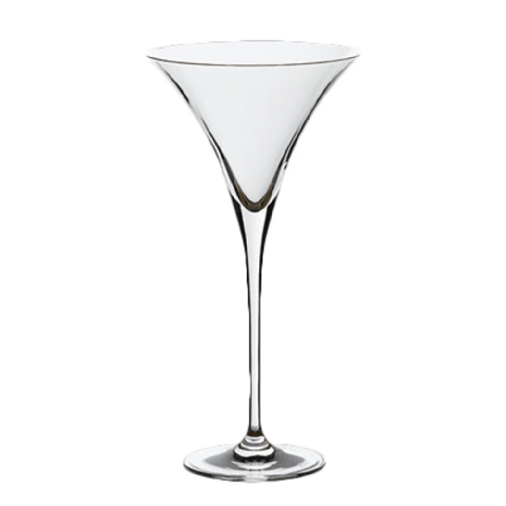 Steelite 4813R286 8.0 Oz Crystalline Martini Glass with Special Rim Treatment