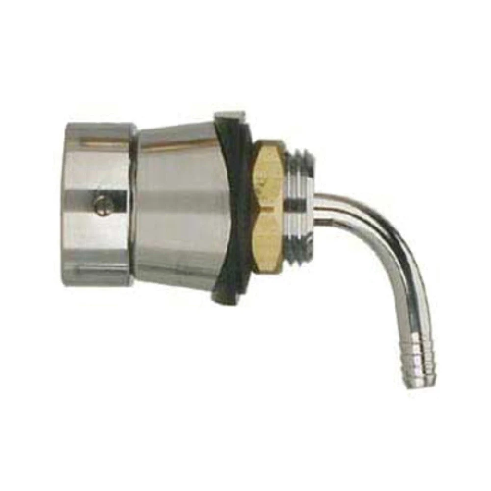 Micro Matic 4329A-3E Elbow Shank Assembly Chrome Draft Beer System Part