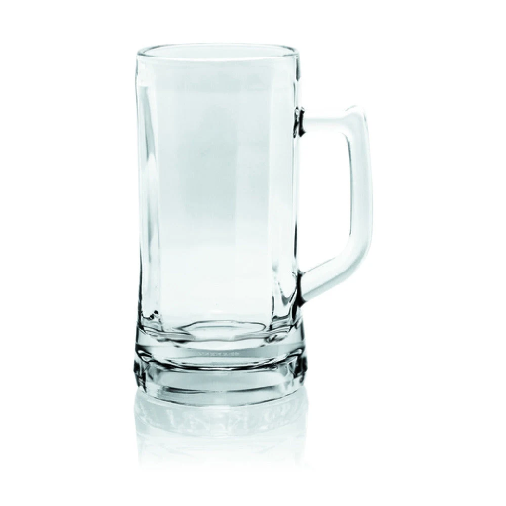 Anchor Hocking 1P00843 21-1/2 Oz Clear Beer Mug Glass - Tabletop
