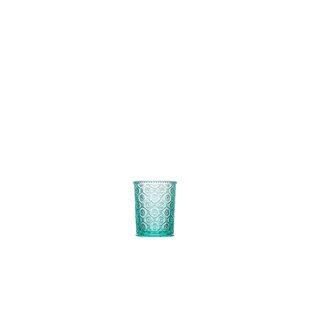 Hospitality Brands FG345010-016 9 oz Aqua Old Fashioned Glass Premium Glass 16 Packs