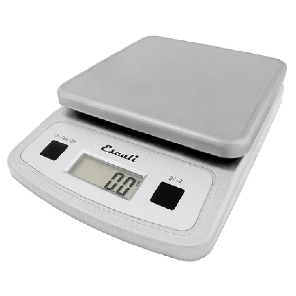 Carlisle SCDG13LP 5.75 Inch Square Digital Scale with Stainless Steel Platform