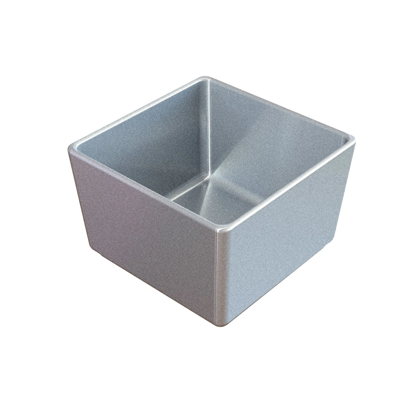 Tablecraft CW4000GN 4-3/4 Inch Square Bowl .75 Quart Cold Holding Metal Green