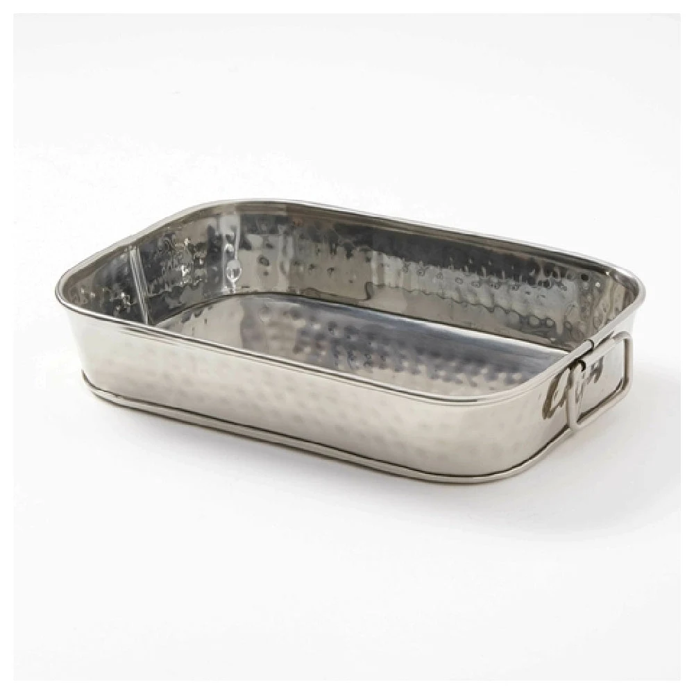 American Metalcraft SHT17 54 Oz Serving Tub Rectangular Dishwasher Safe Stainless Steel Hammered Finish