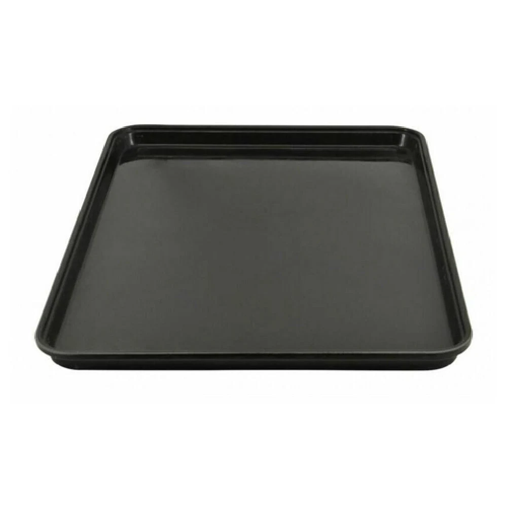 Omcan 43566 26 Inch Square Black Market Display Tray Fiberglass NSF