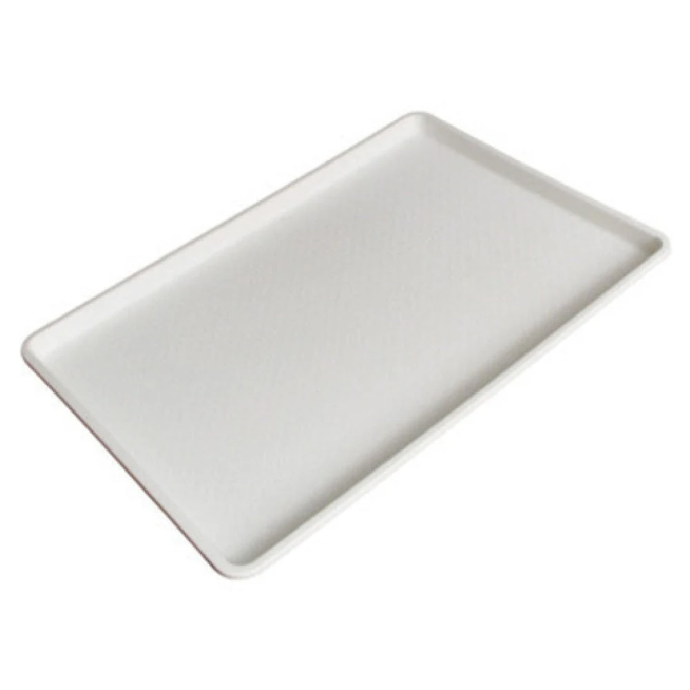Winco FFT-1826 26 Inch Fast Food Tray White NSF Polypropylene