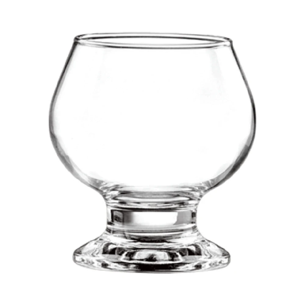 International Tableware 502 6-1/2 Oz Brandy Glass Clear Footed