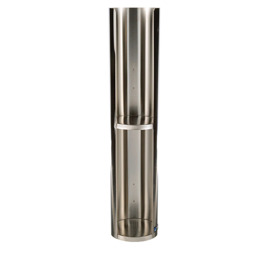 San Jamar SJL3502 5.5 Inch Lid Dispenser for 24 to 46 Oz Containers Manual Operation