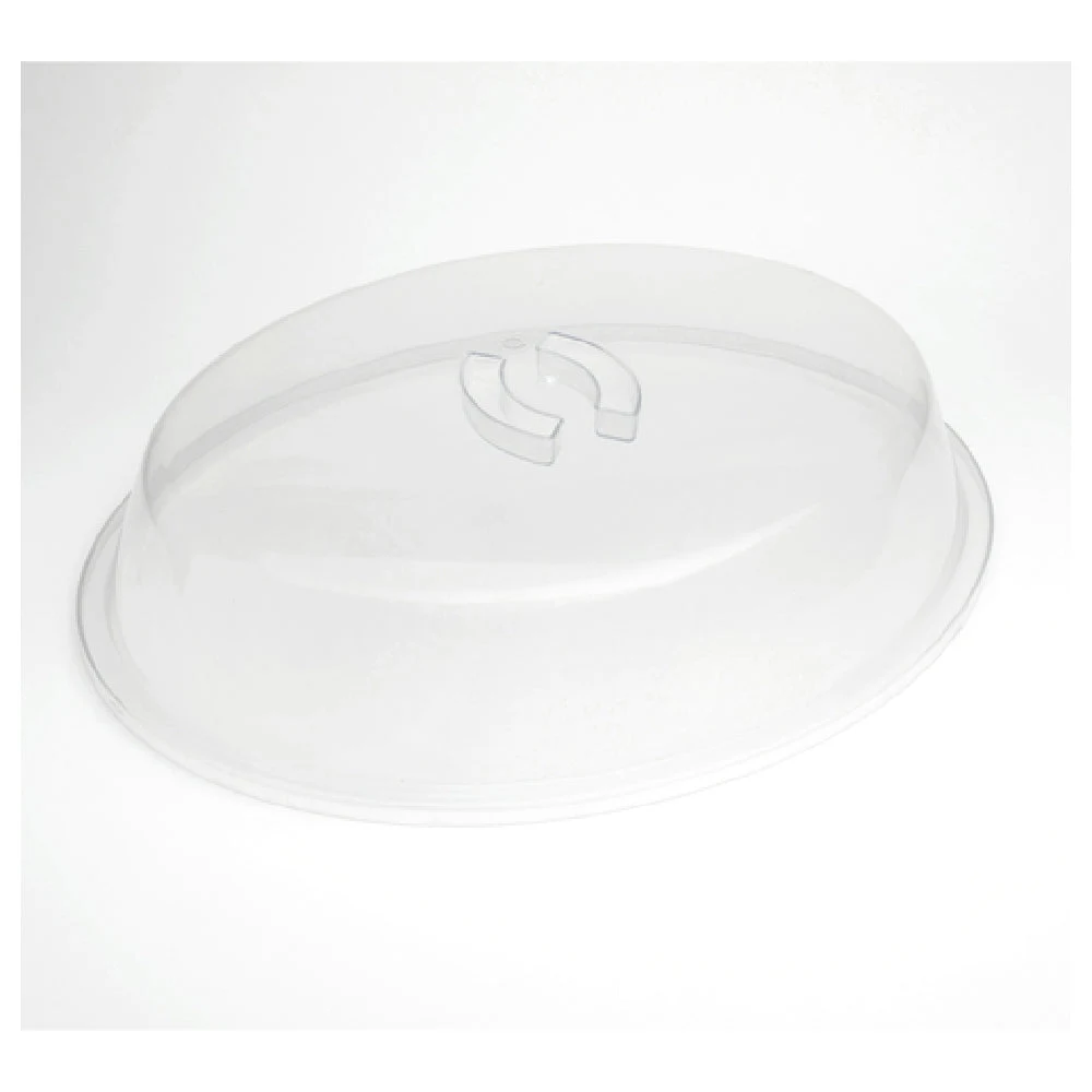 American Metalcraft ATCU 28 Inch Clear Oval Serving Tray Cover Antimicrobial ABS