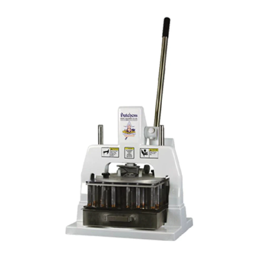 Dutchess Bakers BMIH-9SQ 18 Inch Manual Dough Divider with Stainless Steel Pan and Powder Coated Finish