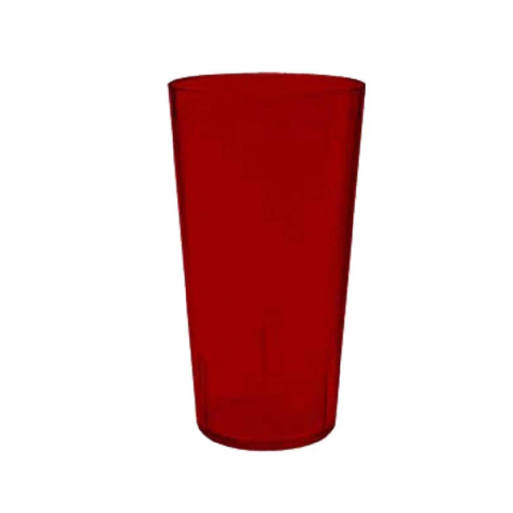 GET Enterprises 6624-1-R 24 Oz Tumbler BPA Free Textured Red Plastic