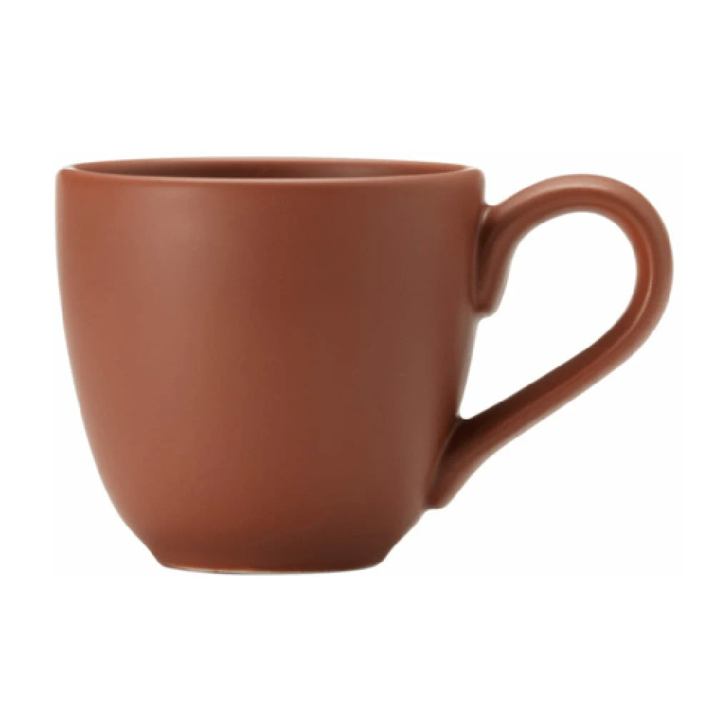 Libbey DRI-13-C 12 Oz Mug Porcelain Satin Matte with Handle 12 Packs