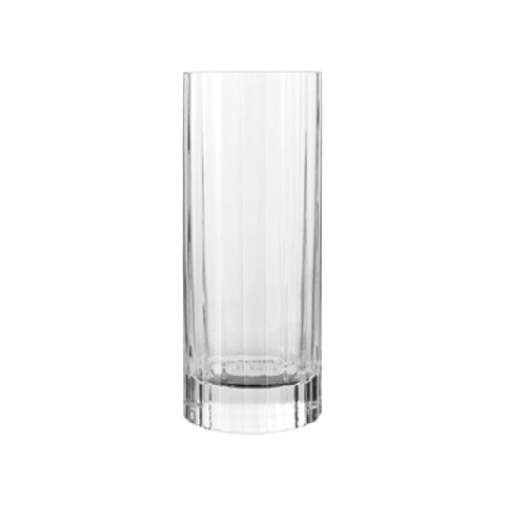 BauscherHepp 10826/01 12.25 Oz Hi-Ball Glass Faceted Design Lead Free Crystal