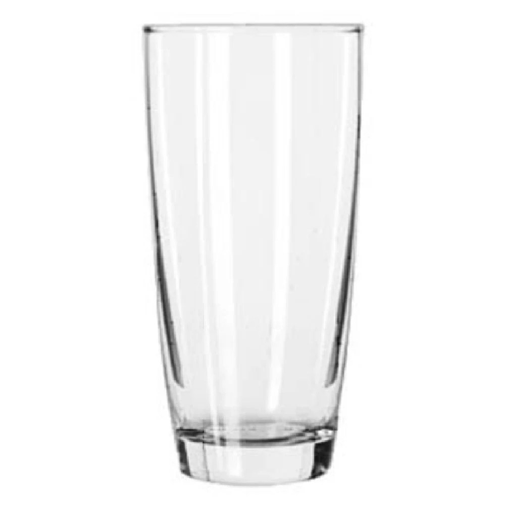 Libbey 12263 12-1/2 Oz Cooler Glass Safedge Rim Guarantee Glass with Heat Treatment