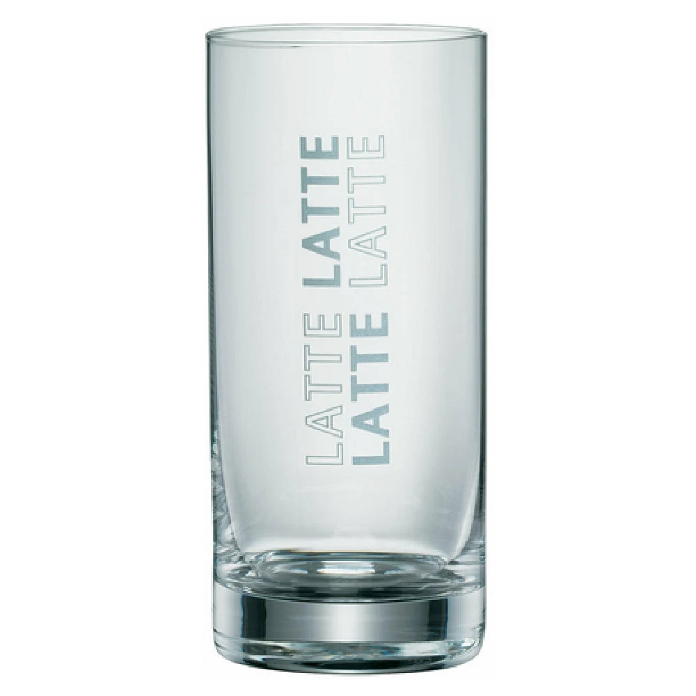BauscherHepp 55.0092.9990 Cup 11.8 Oz Glass with Latte Print