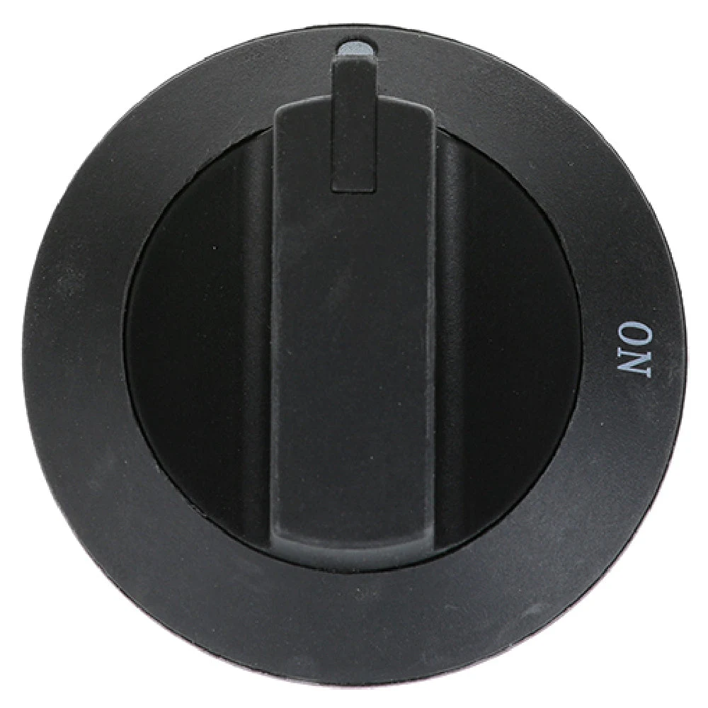 Star WS-507160 3 Inch Diameter Knob Valve Plastic Black