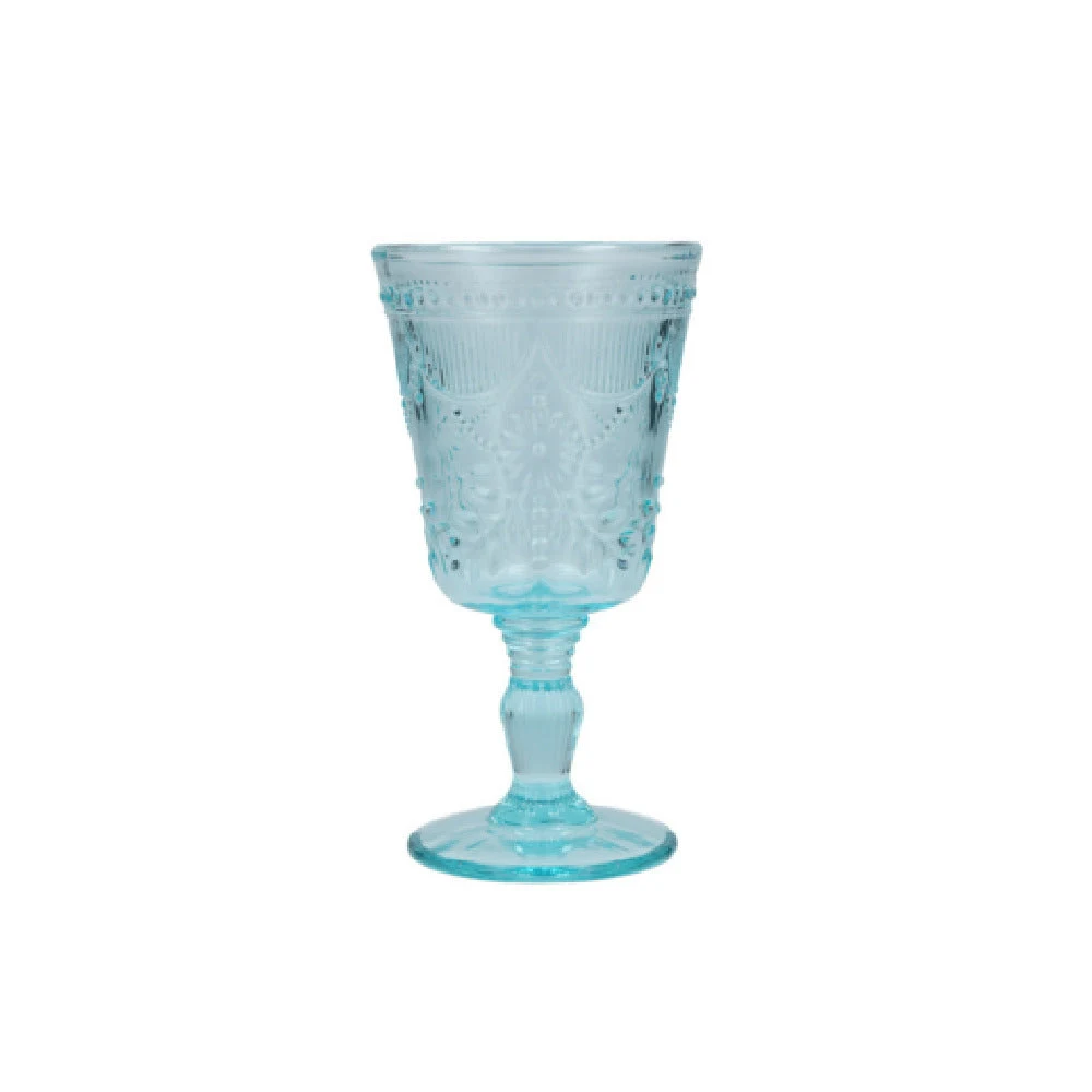Fortessa RRPG.DEBUPB.03 10 Oz Goblet Pool Blue Bone China 24 Packs