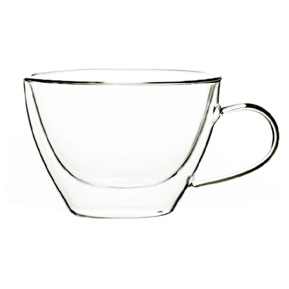 Hospitality Brands HGS18101-012 11oz Double Walled Cappuccino Cup Glass