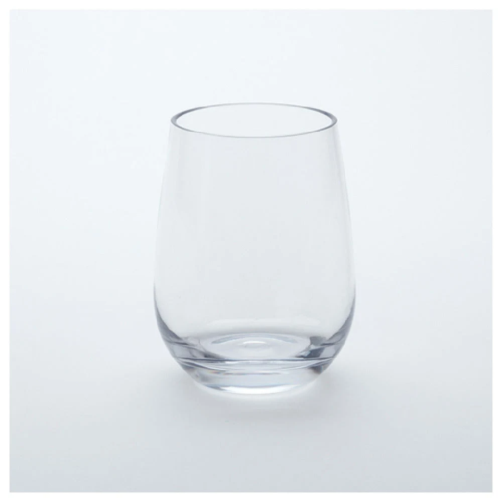 American Metalcraft BPSW15 15 Oz Clear Stemless Wine Glass Tritan