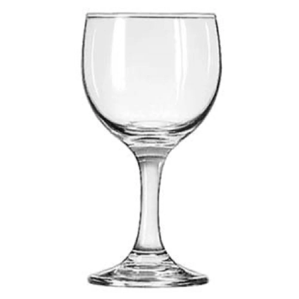 Libbey 3769 6-1/2 Oz Wine Glass Safedge Rim and Foot Guarantee 24 Packs
