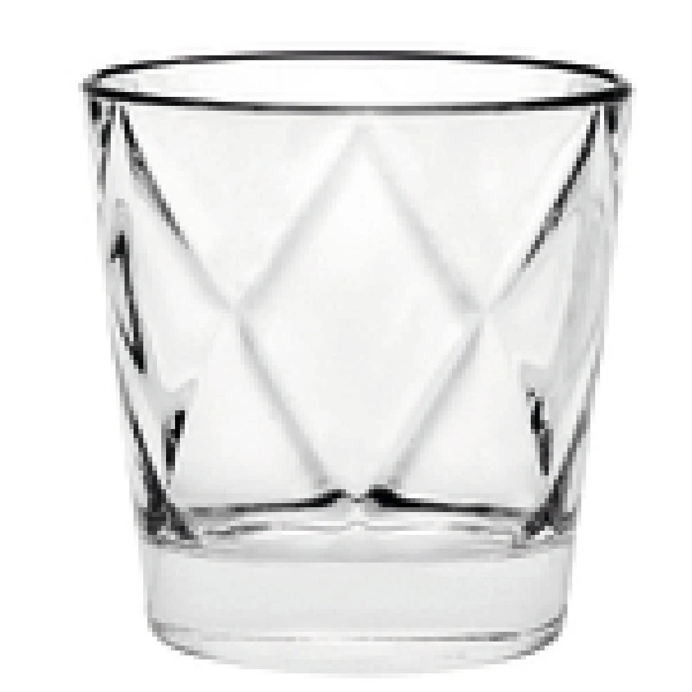 BauscherHepp 68071 7-4/5 Oz Glass Tumbler Stackable Dishwasher Safe