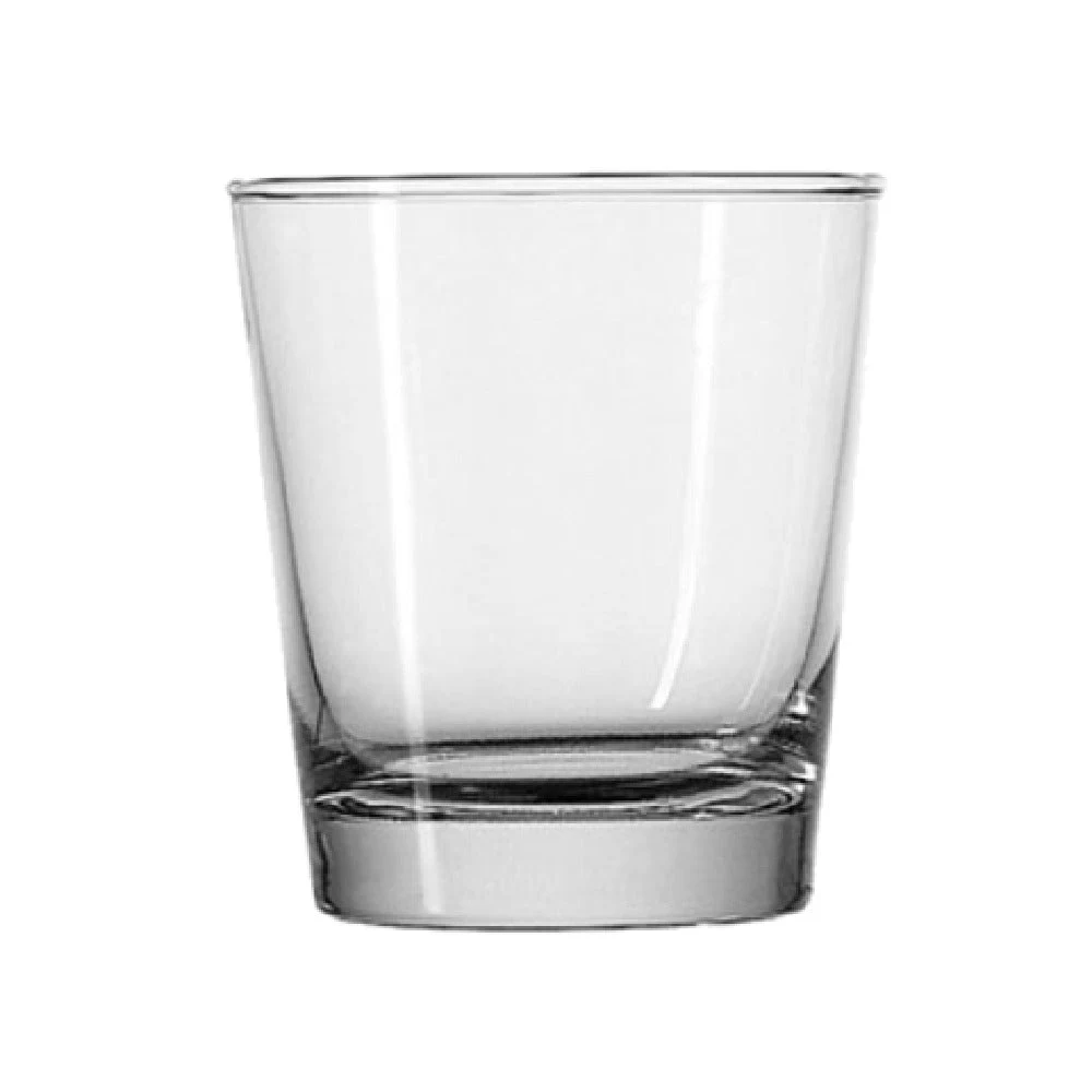 Anchor Hocking 3113U 13 Oz Double Rocks Glass Clear Rim Tempered Glass
