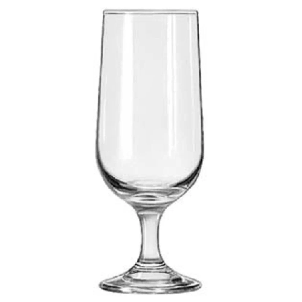 Libbey 3728 12 Oz Beer Glass Safedge Rim and Foot Guarantee Glass Clear