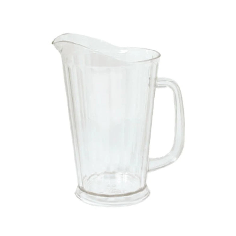 Admiral Craft SAN-BP60CL 60 Oz Tapered Break-Resistant Pitcher Clear Plastic