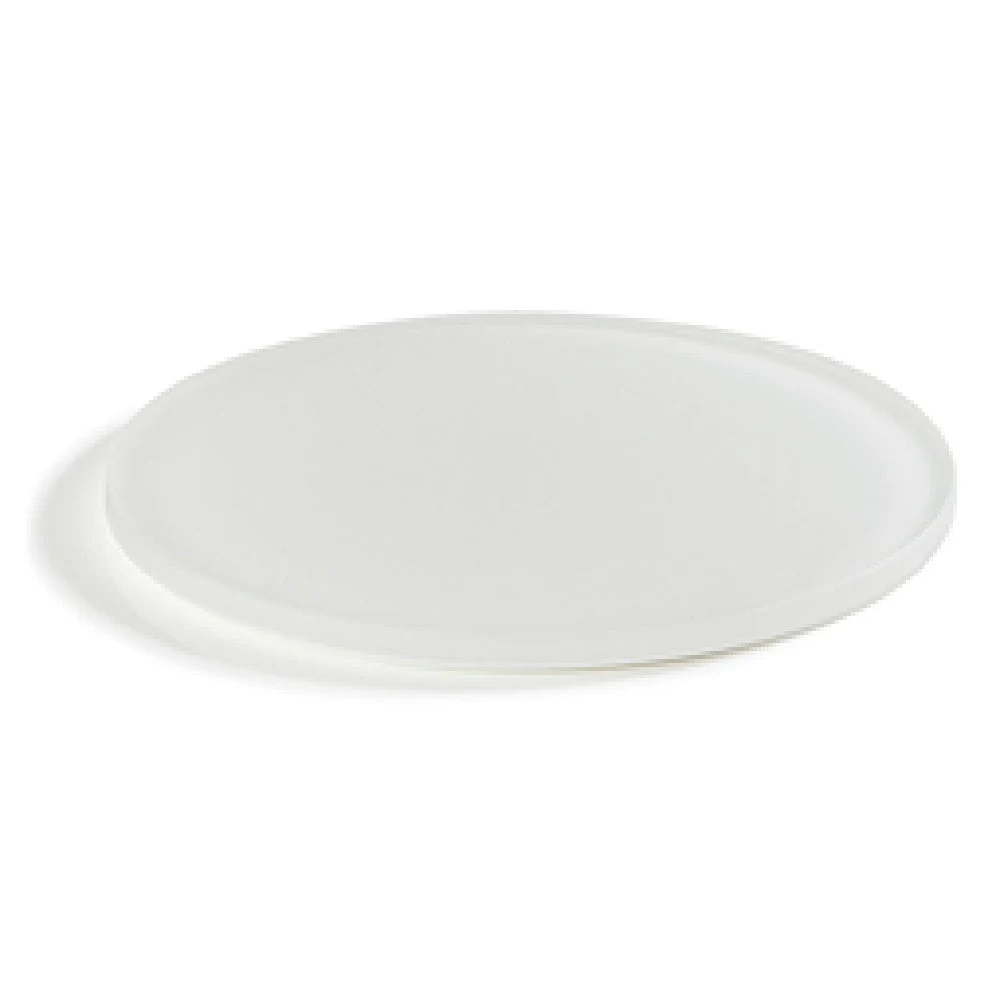 Revol 411122 7-3/4 Inch Round Tray Shockproof Stackable White Resin