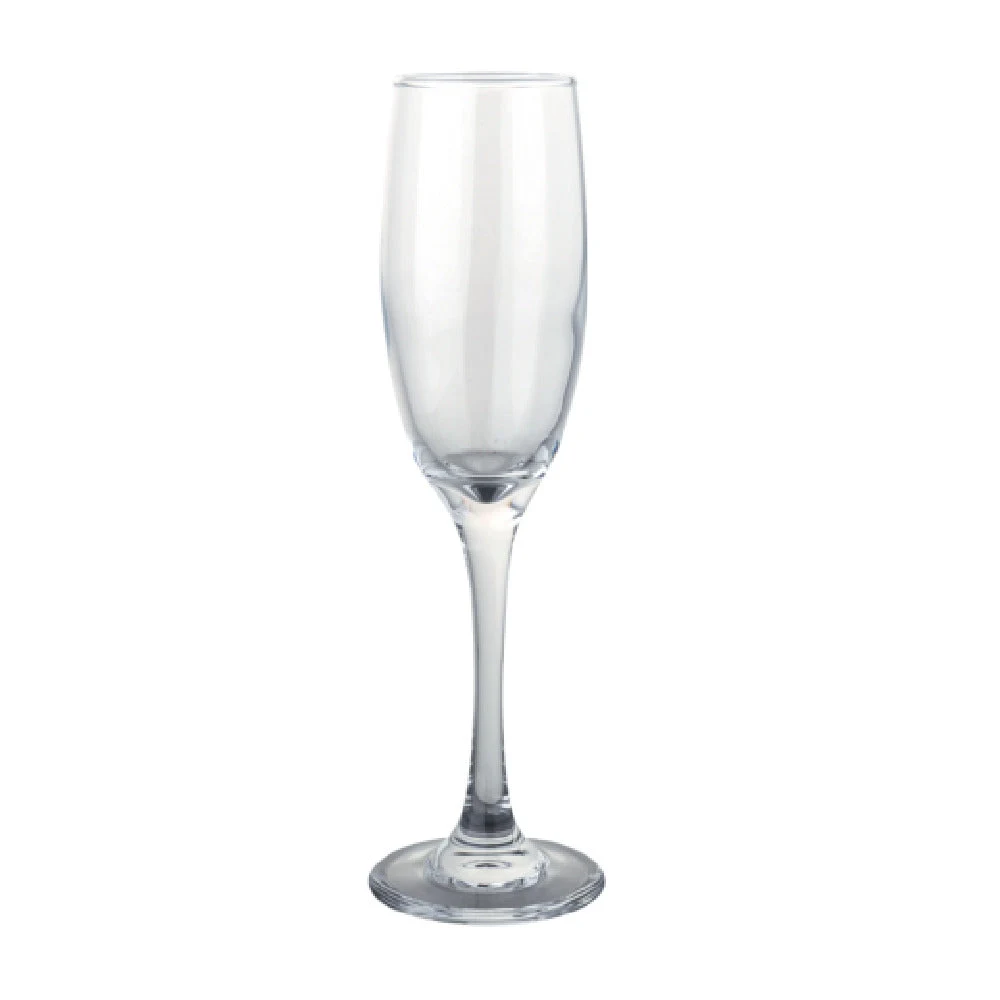 Yanco AS-406 6.25 Oz Aqua Spirits Flute Clear Lead Free Glass 24 Packs