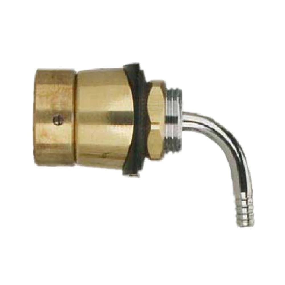 Micro Matic 4329ABR-3E Brass Elbow Shank Assembly for Draft Beer Systems
