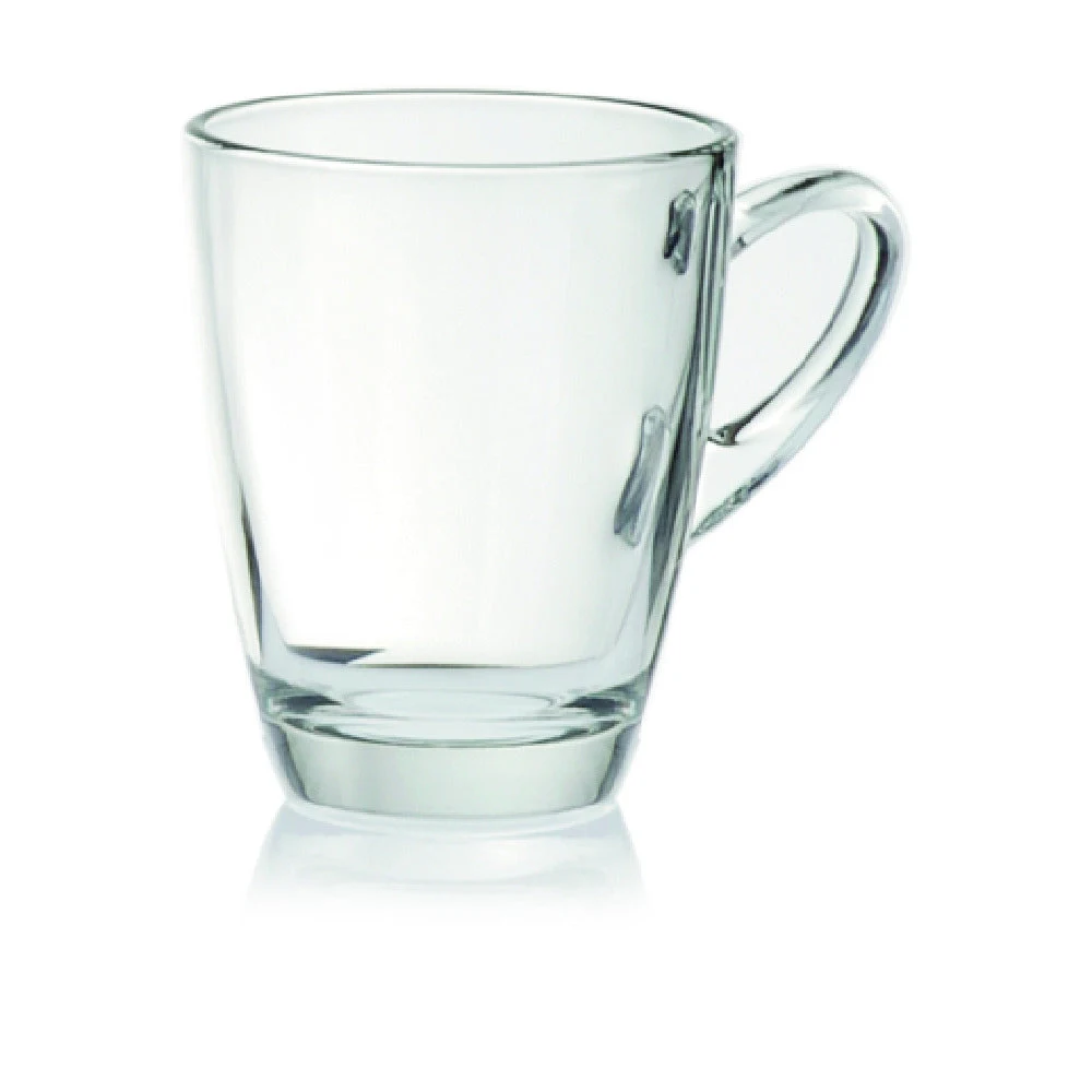 Anchor Hocking 1P01640 10-3/4 Oz Mug Clear Glass - Tabletop Coffee Mug