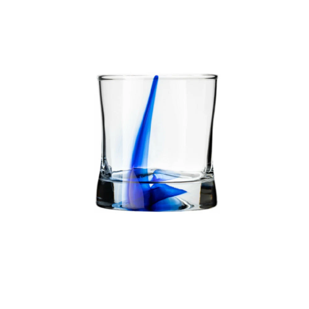 Libbey 6758B12 8-1/2 Oz Blue Ribbon Impressions Rocks Glass 12 Packs
