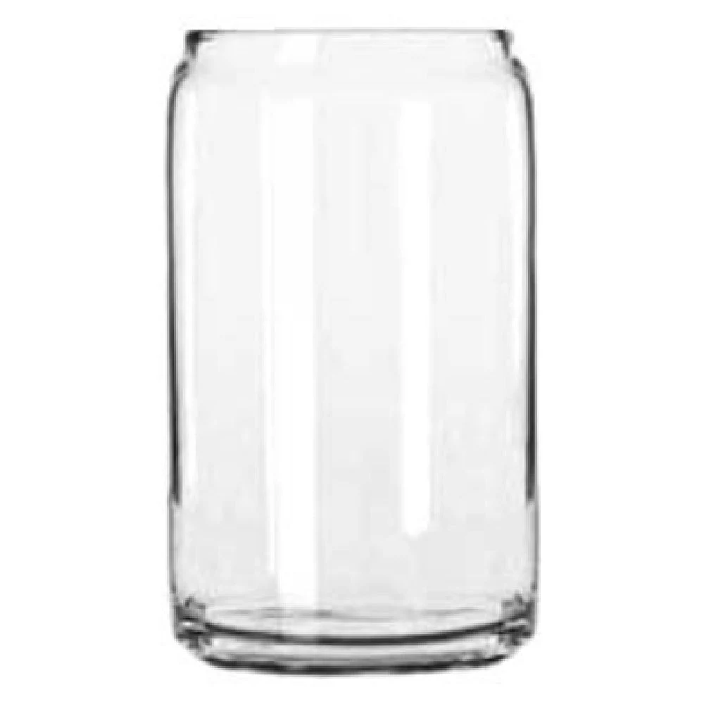 Libbey 265 5 Oz Beer Can Taster Stemless Glass Clear with Safedge Rim