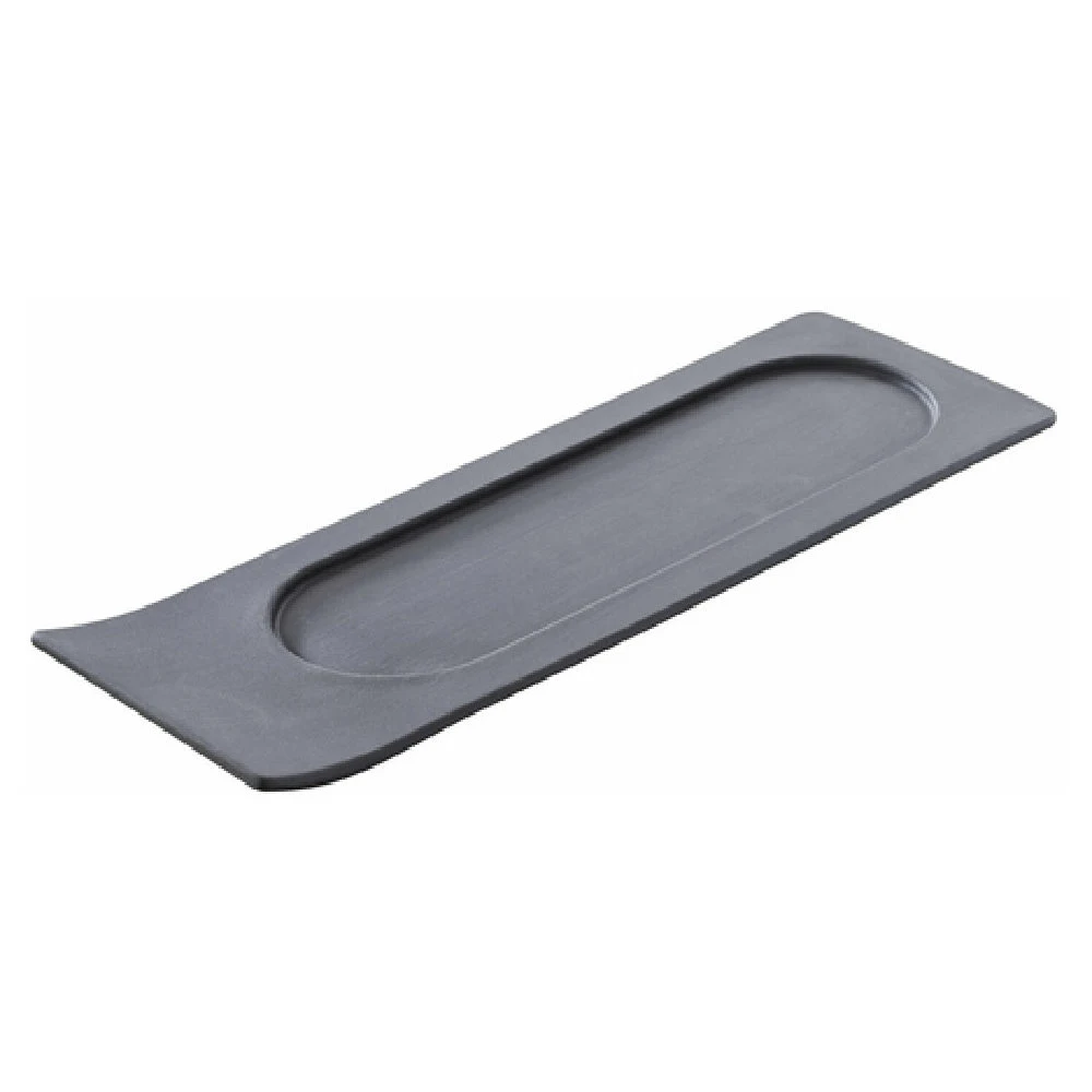 Revol 647363 Tray 12-1/4 Inch Rectangular Matt Slate Solid 4 Packs