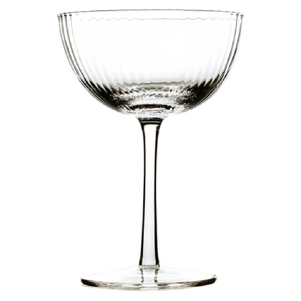 Hospitality Brands HG90235-006 8 Oz Hawthorne Deep Coupe Glass Lead-free Crystal