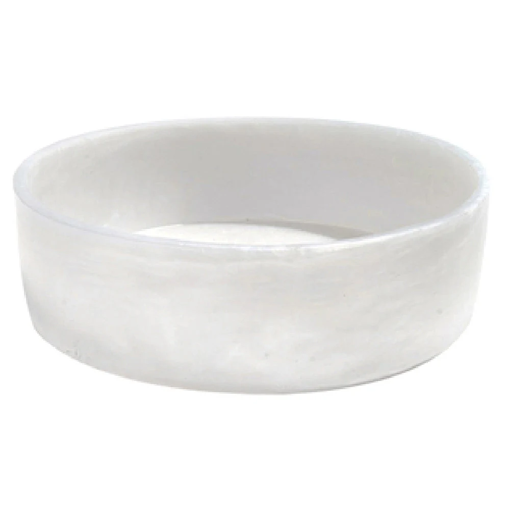 Steelite KMK2003SH 10 Inch Diameter Break Resistant Round Bowl Resin White