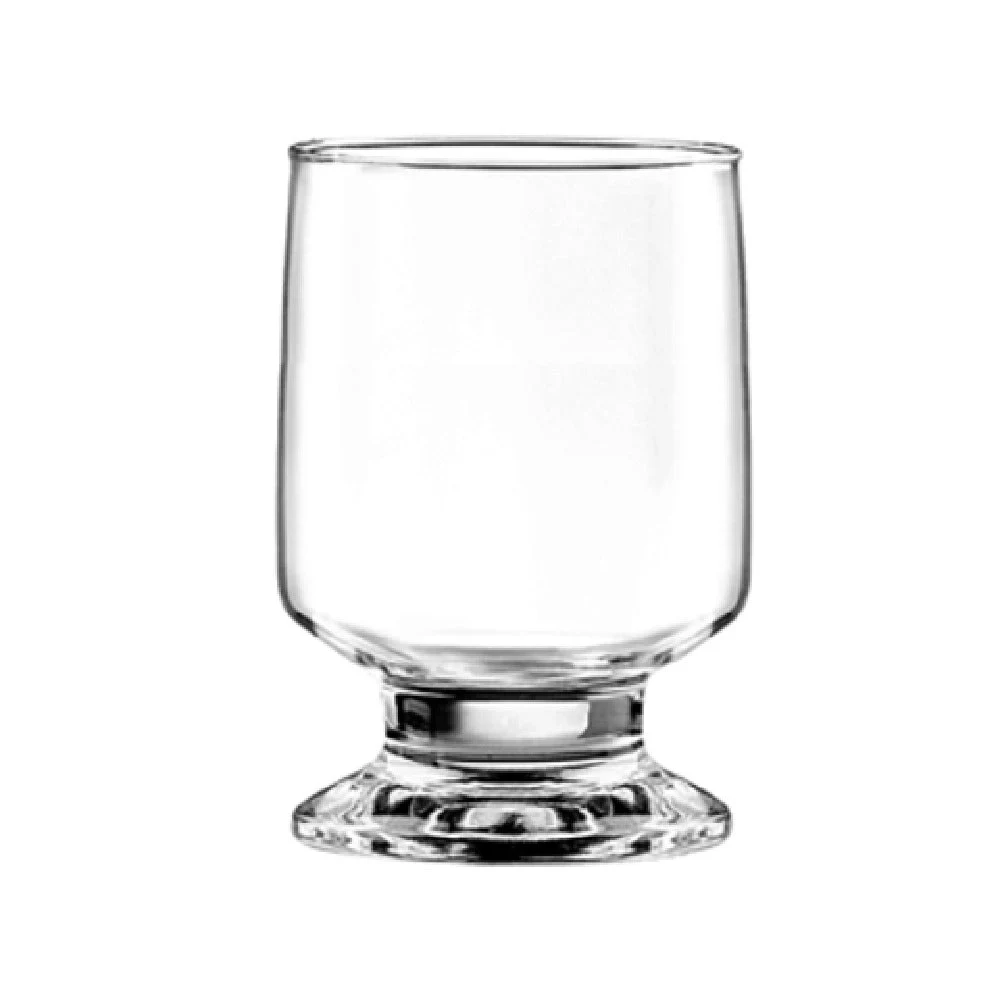 International Tableware 500 5.75 Oz. Clear Sampler/Votive Glass Footed Stem