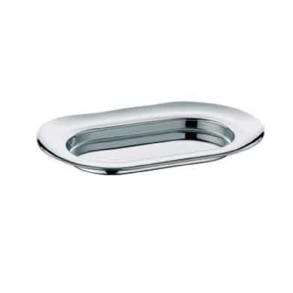 BauscherHepp 06.2500.6040 7-1/2 Inch Oval Serving Tray with Stainless Steel