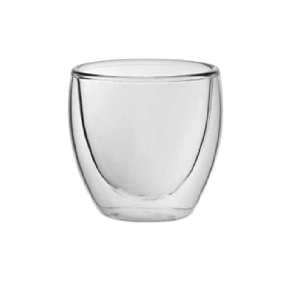 Tableware Solutions USA R90041 3 Oz Double-walled Espresso Glass Durable
