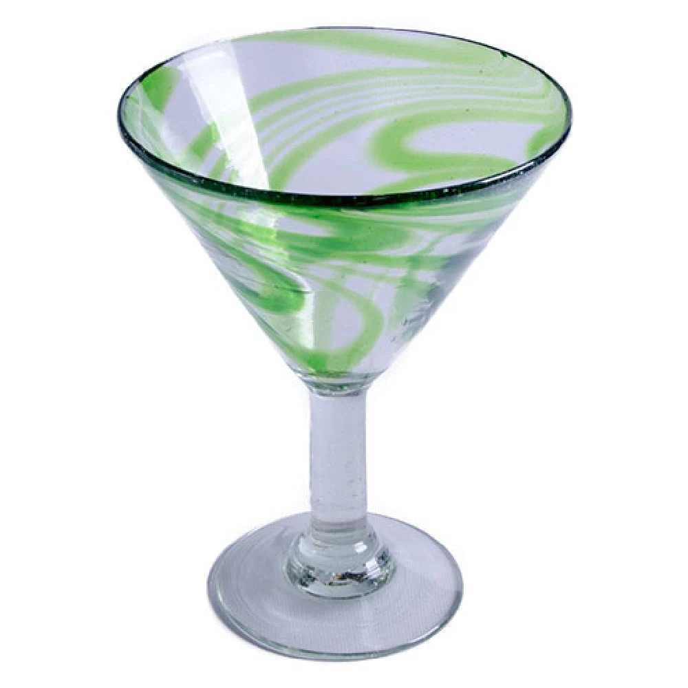 Orion Trading & Design G266-GS Swirl Classic Margarita Glass 15 Oz. 5-1/2