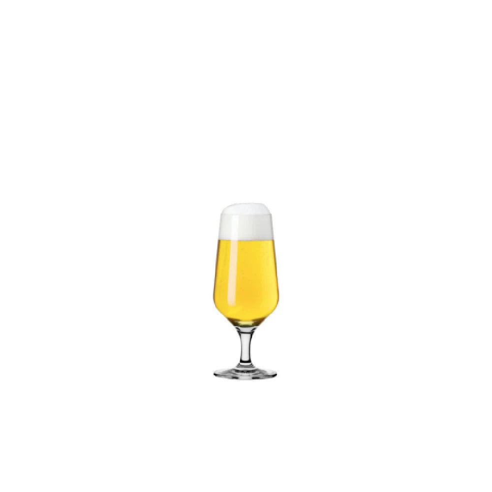 Hospitality Brands HGR45906-006 12.75 oz Lead-Free Crystal Beer Glass with Sheer Rim