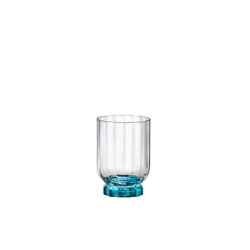 Steelite 49206Q203 10.125 Oz Tumbler Florian Blue Glass with Durable Design