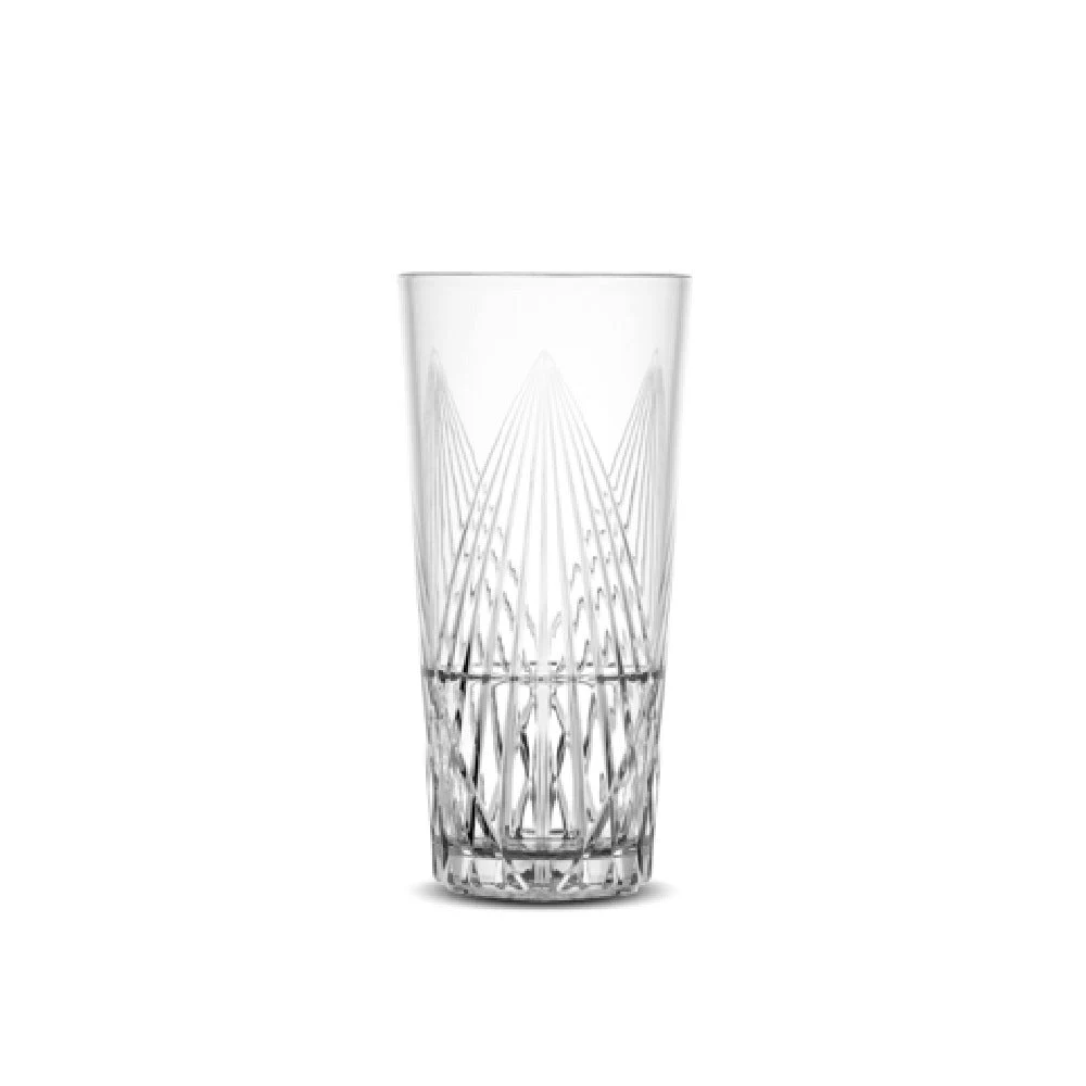 Libbey 113071 12 Oz Hi-Ball Glass Impact and Shatter-resistant Tritan Plastic