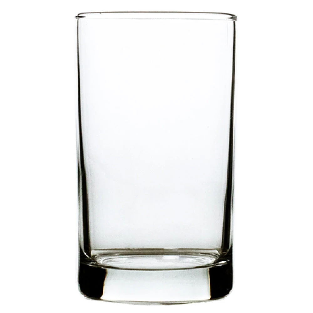 Hospitality Brands HGV0304-012 8 Oz Clear Glass Fully Tempered Hi-Ball Glass 12pcs