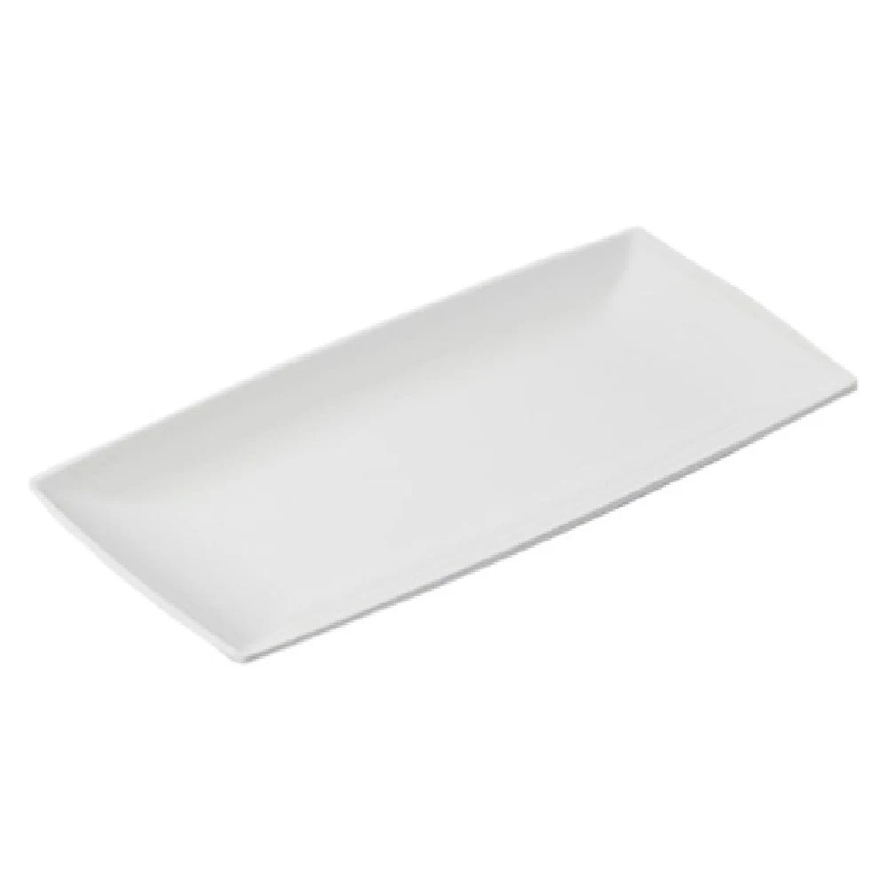 American Metalcraft TMW13 13-7/8 Inch Rectangular Break-Resistant Melamine Tray White