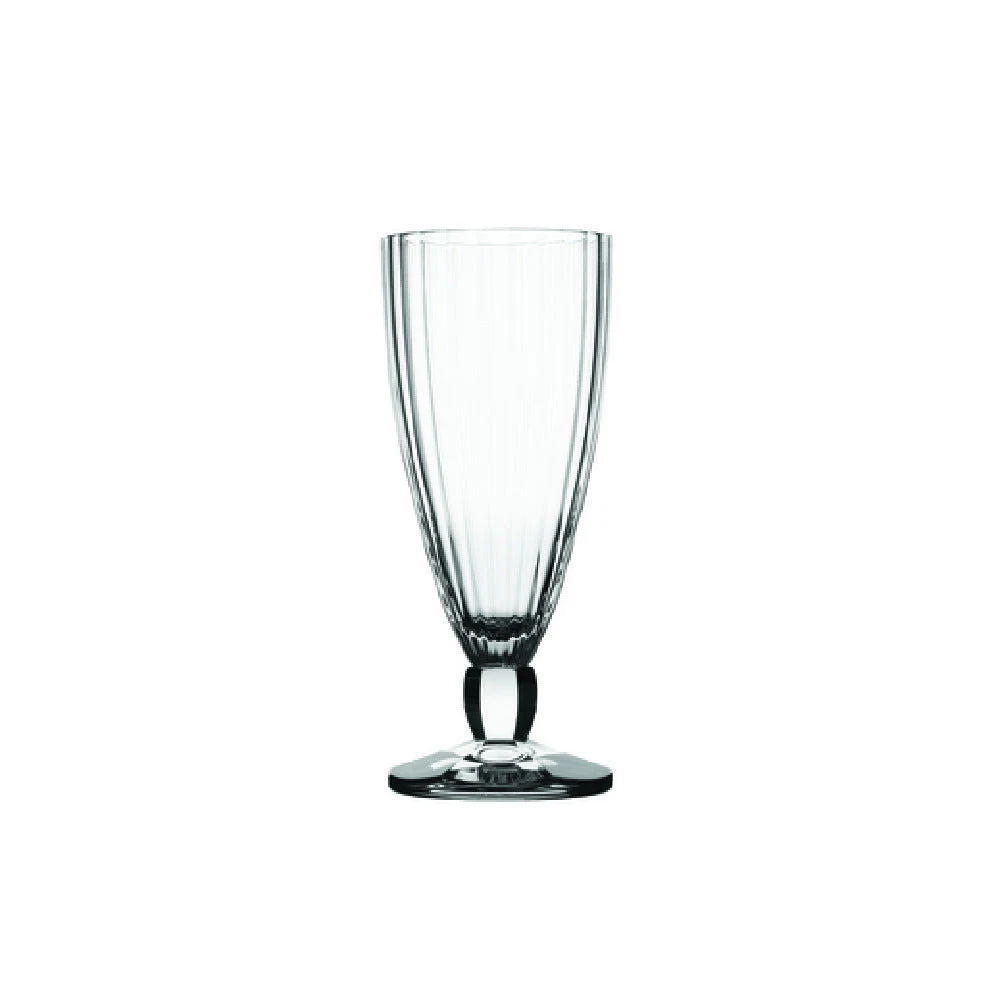 Hospitality Brands HUS059-012 12.75 Oz Clear Plastic Supreme Milkshake Glass 12 Packs