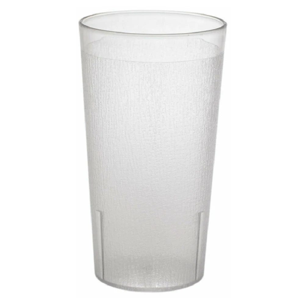 Cambro 2000P2152 22 Oz. Clear Tumbler Impact Resistant Dishwasher Safe