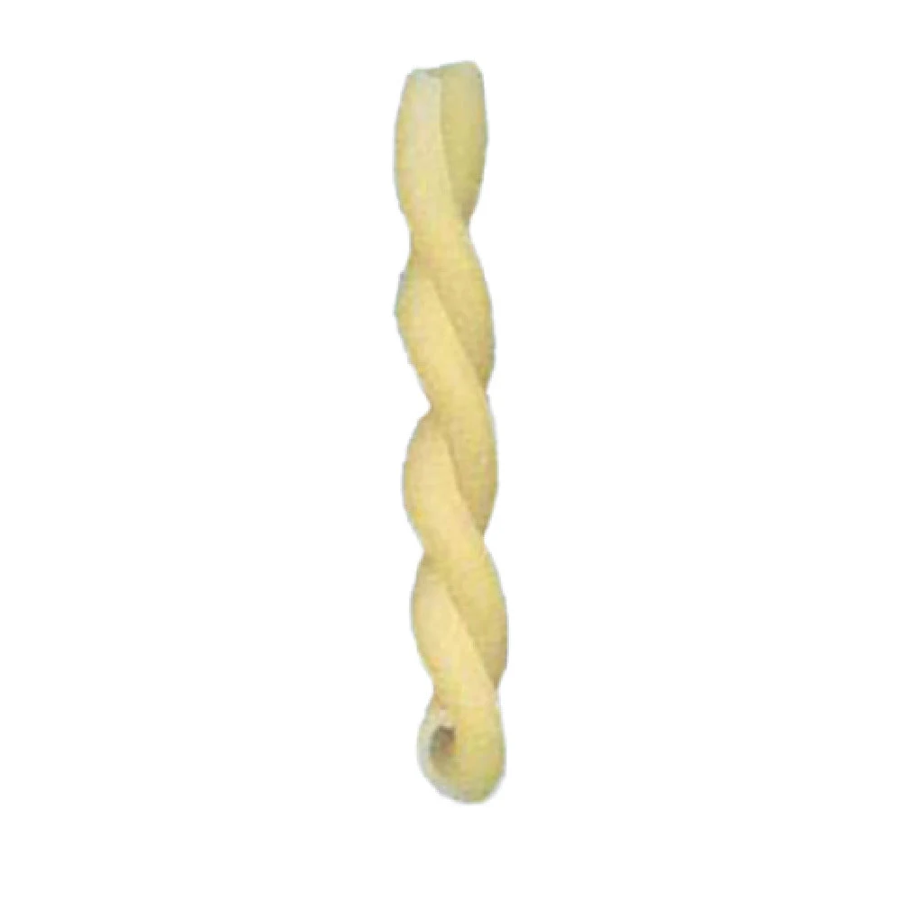 Arcobaleno Pasta Equipment AEX18 and AEX20#214 6.4mm Gemelli Pasta Die Bronze