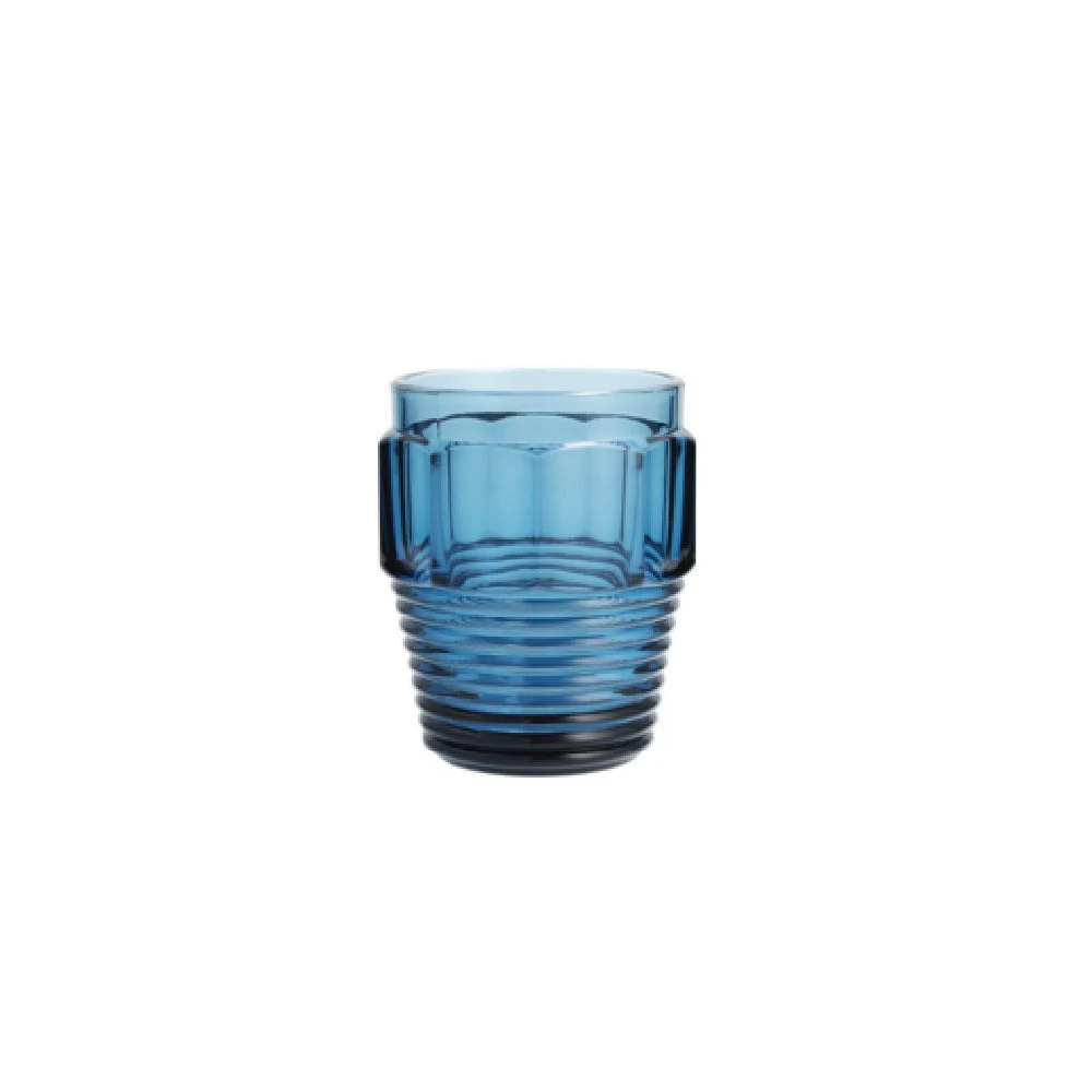 Fortessa DV.BOLT.01 11 Oz Slate Blue DOF Glass Dishwasher Safe