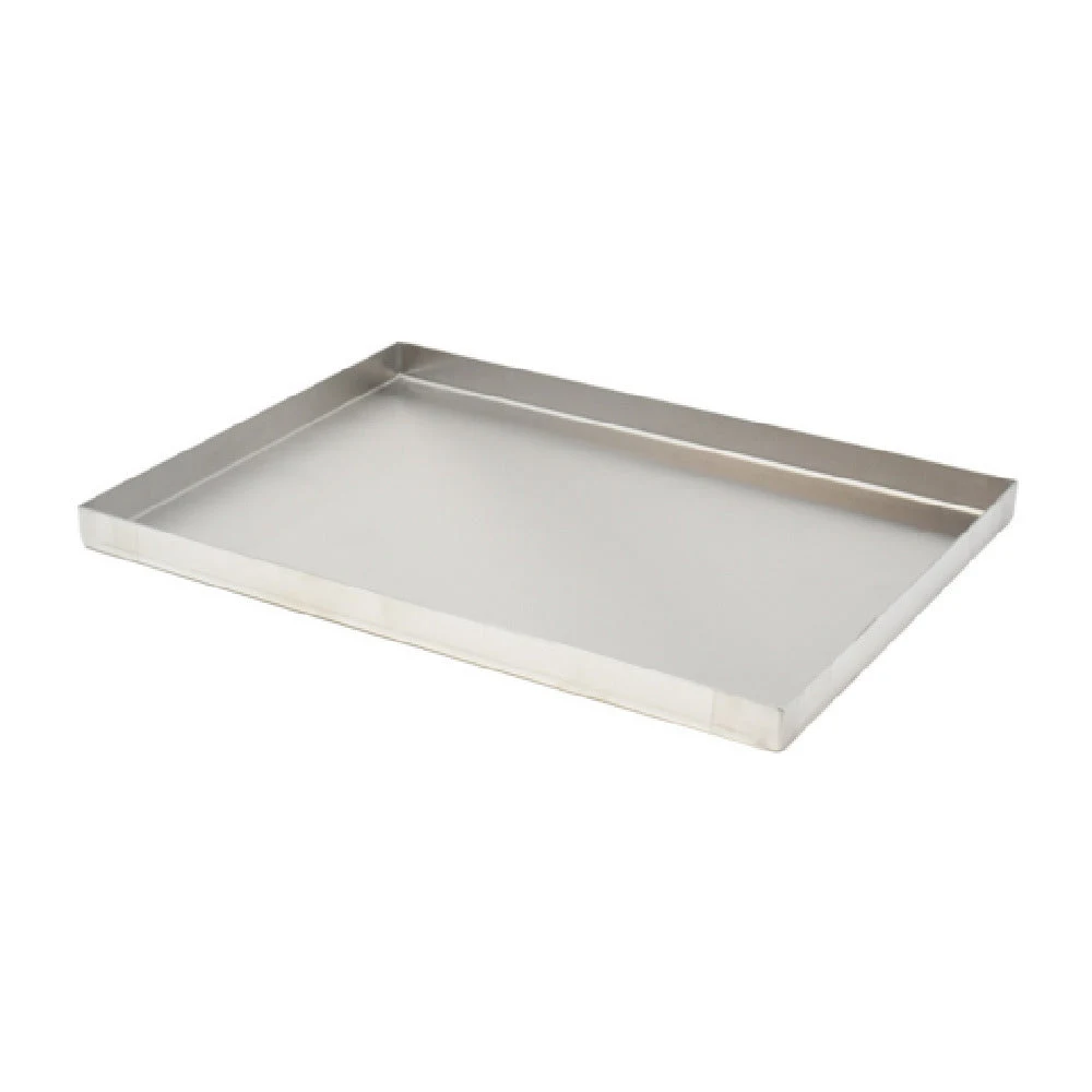 Omcan 43512 9 Inch Stainless Steel Food Pan with Corner Drain Holes